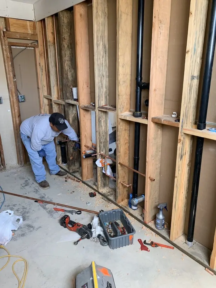 Commercial rough-in plumbing for Commercial Plumbing in Homewood